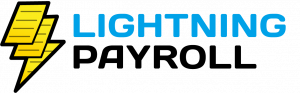 Lightning Payroll logo - A Vela Software group company