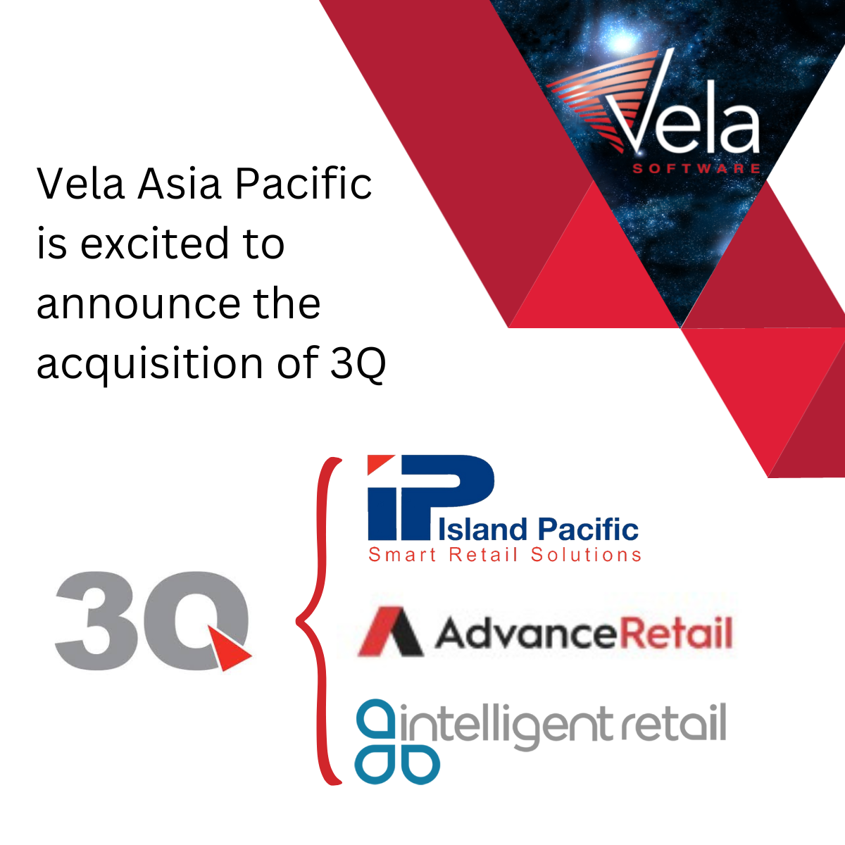 Vela Group acquires 3Q announcement